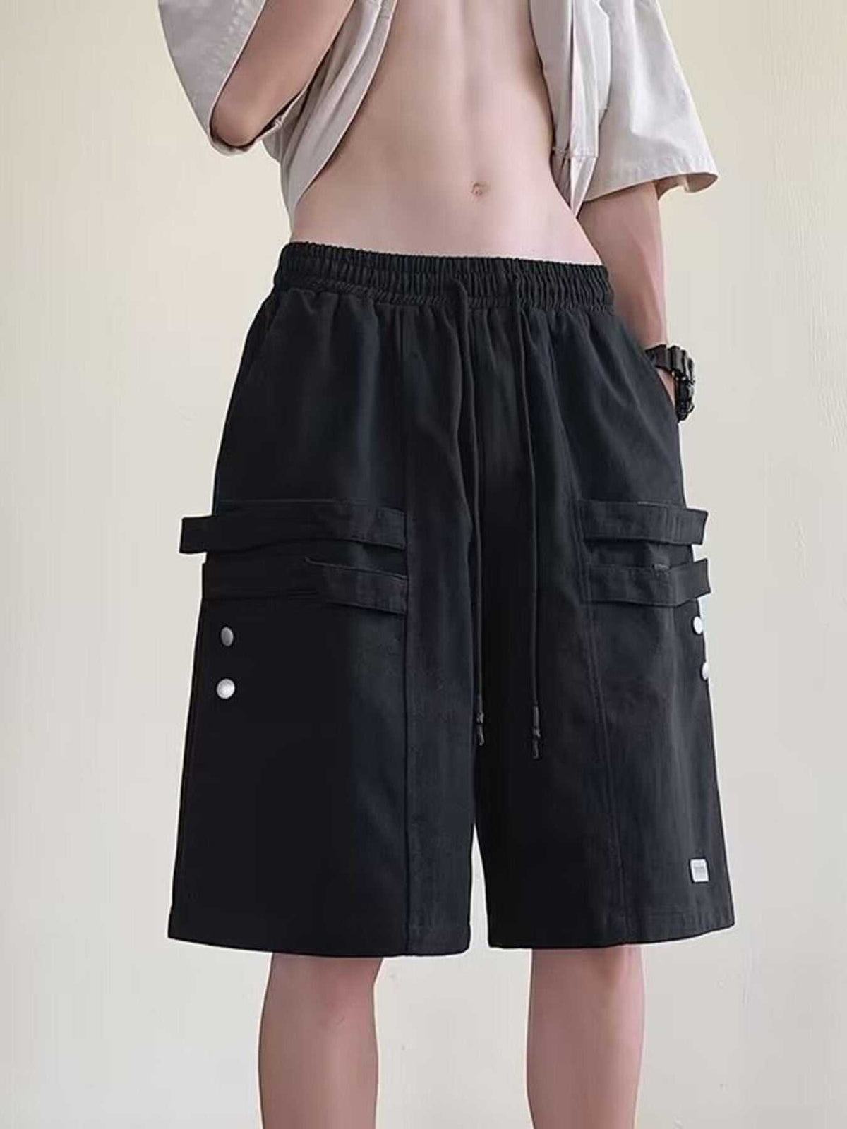 Men's Plus Size Casual Cargo Shorts with Pockets 100400281636693 31 Affordable Fashion Under $100 Jerry's Apparel 