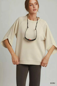 Umgee Round Hem Raglan Sleeve Top 100100759771819 40 Affordable Fashion Under $100 Jerry's Apparel 
