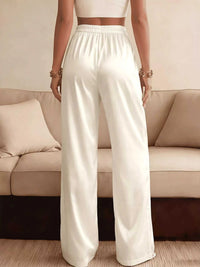 Lace Waist Wide Leg Pants 100100659257154 37 Affordable Fashion Under $100 Jerry's Apparel 