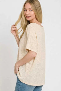 Zenana Oversized Slub Hacci Top 100100386632395 21 Affordable Fashion Under $100 Jerry's Apparel 
