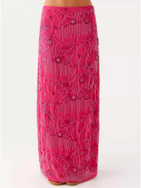 Sequin Embroidered Maxi Skirt 100100873081320 70 Affordable Fashion Under $100 Jerry's Apparel 