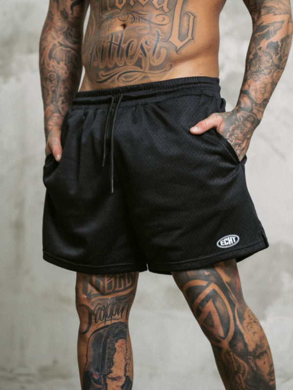 Men's Plus Size Drawstring Breathable Active Shorts