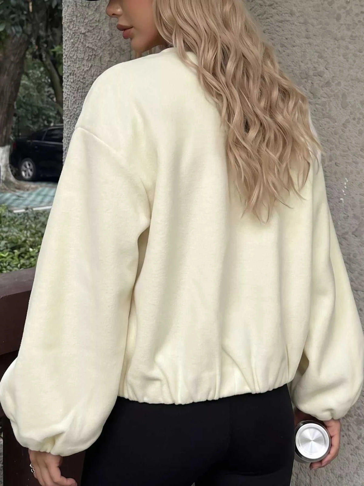 Fleece Bomber Jacket with Zipper Closure 100100681964108 49 Affordable Fashion Under $100 Jerry's Apparel 