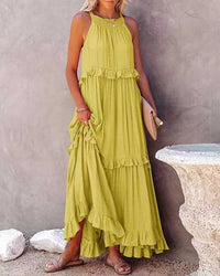 Ruffled Tiered Sleeveless Maxi Dress 100100900580027 49 Affordable Fashion Under $100 Jerry's Apparel 