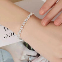 925 Sterling Silver Chain Bracelet 100500448251438 76 Affordable Fashion Under $100 Jerry's Apparel 