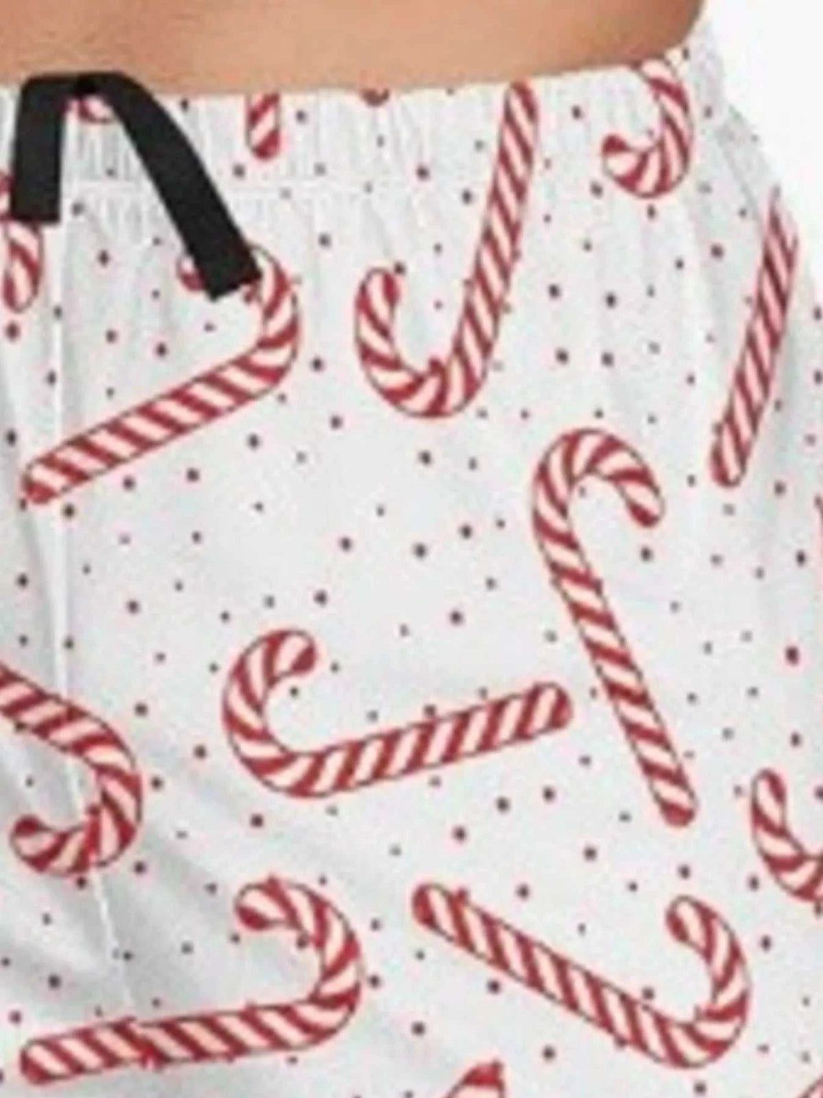 Men's Full Size Christmas Candy Cane Print Shorts Plus Size 104001193151298 27 Gifts for Him Jerry's Apparel 