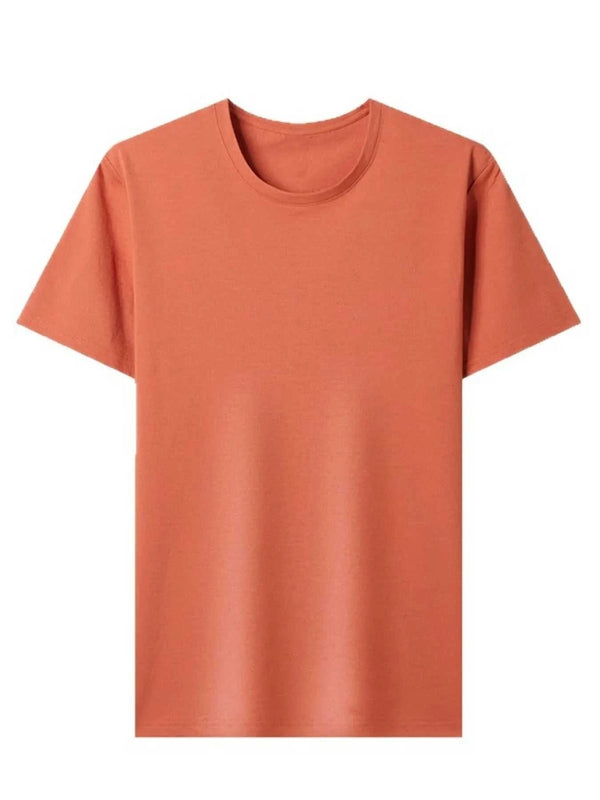 Men's Plus Size Round Neck Short Sleeve T-Shirt 100400688072393 23 Affordable Fashion Under $100 Jerry's Apparel 