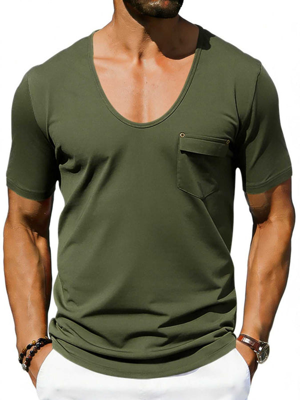 Men's Full Size Short Sleeve Pocket T-Shirt Plus Size 100400354599471 23 Affordable Fashion Under $100 Jerry's Apparel 