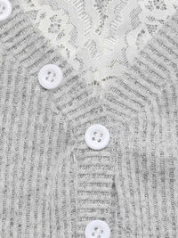 Ribbed Lace Trim Henley T-Shirt 100100110435377 30 Affordable Fashion Under $100 Jerry's Apparel 