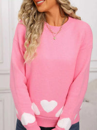 Valentine's Day Heart Crew Neck Sweater 100100239862699 46 Affordable Fashion Under $100 Jerry's Apparel 