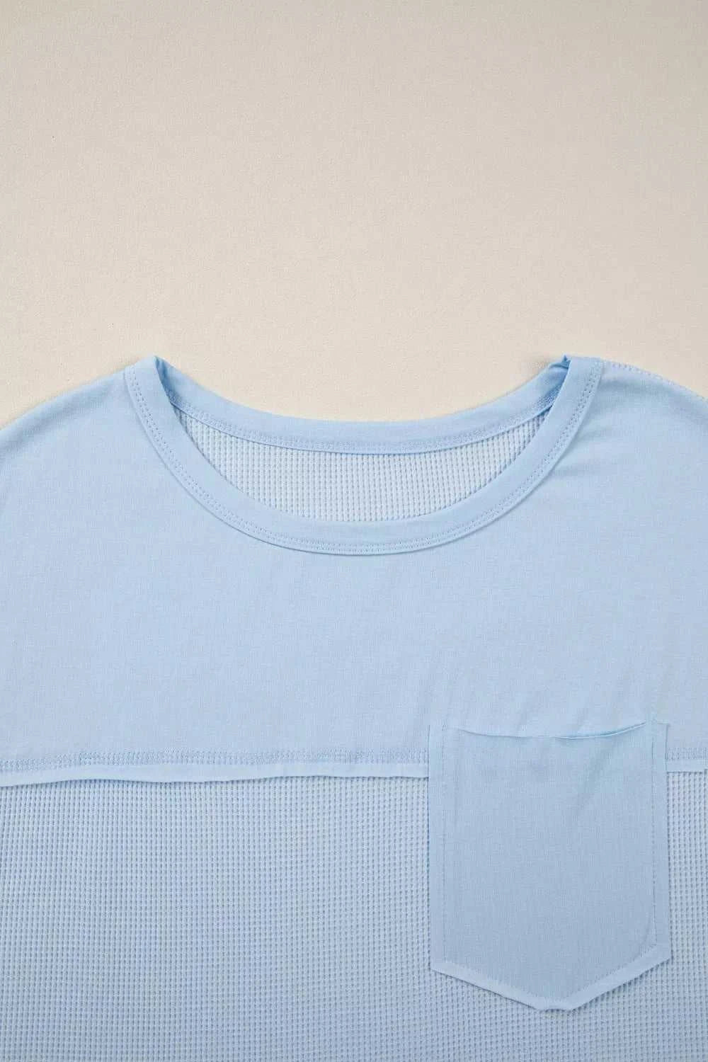 Waffle Knit Pocket T-Shirt 100100553561589 26 Affordable Fashion Under $100 Jerry's Apparel 