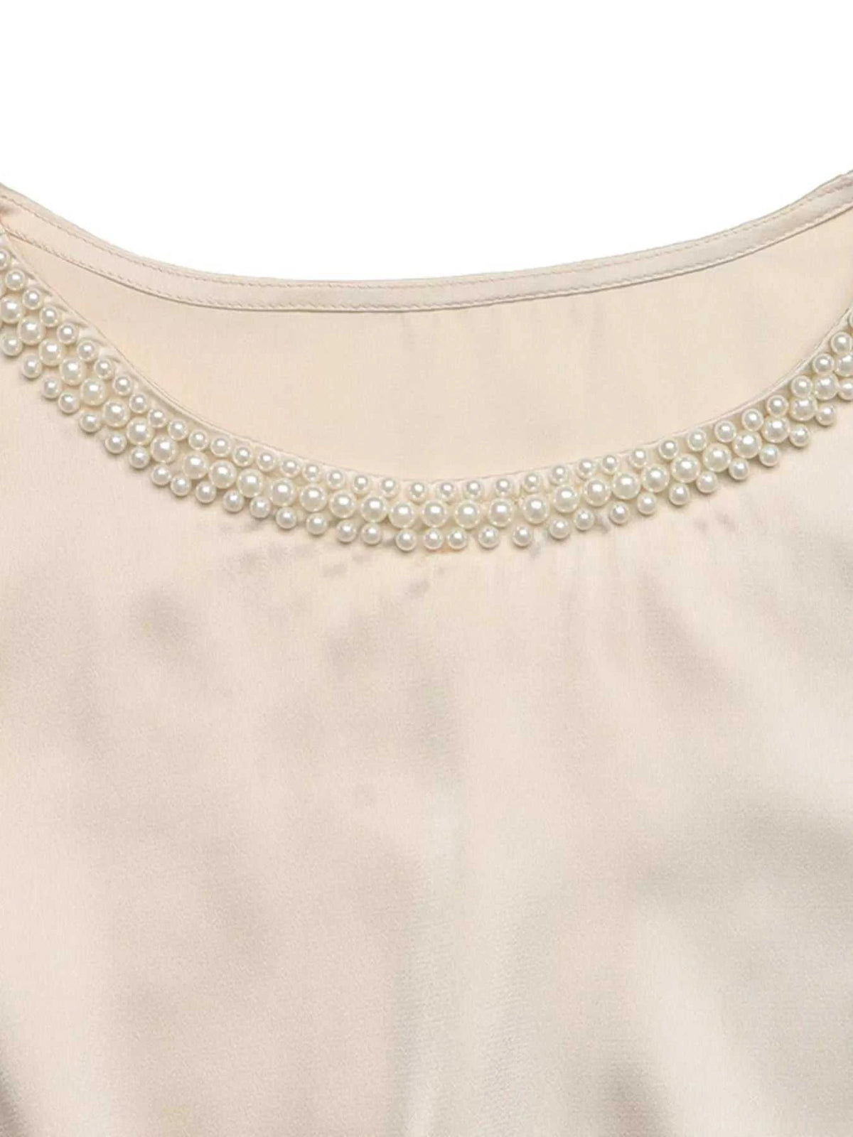 Pearl Trim Satin Bodysuit 100100199958398 36 Gifts for Her Jerry's Apparel 