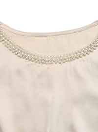 Pearl Trim Satin Bodysuit 100100199958398 36 Gifts for Her Jerry's Apparel 