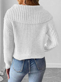 Contrast Bow Long Sleeve Sweater 101002743266724 37 Affordable Fashion Under $100 Jerry's Apparel 