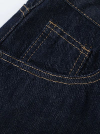 Men's Wide-Leg Denim Shorts
