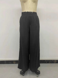High-Waisted Wide-Leg Lace-Trimmed Pants 101001748703558 35 Affordable Fashion Under $100 Jerry's Apparel 