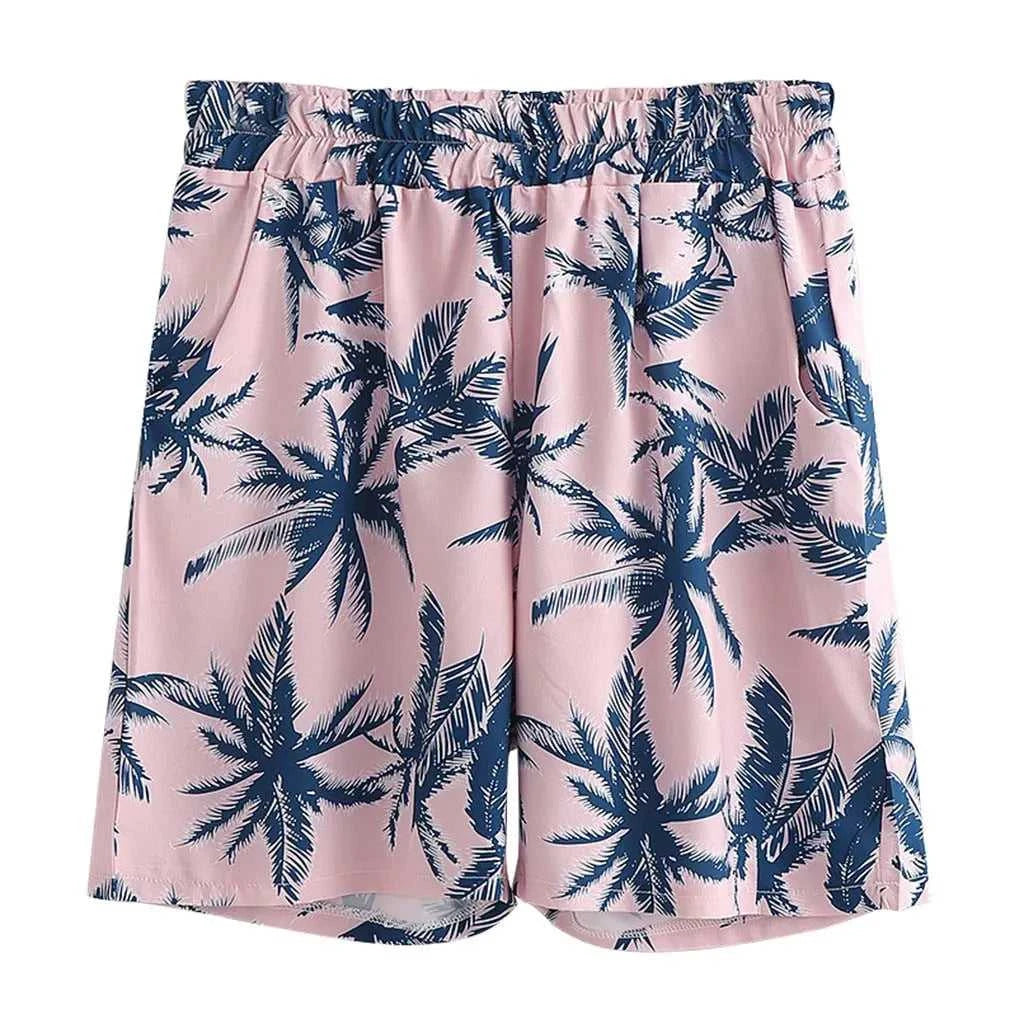 Men's Full Size Tropical Print Hawaiian Style Top and Shorts Set Plus Size 100400809826096 35 Gifts for Him Jerry's Apparel 