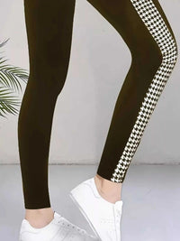 High-Waisted Side Houndstooth Active Leggings 101006615237722 25 Affordable Fashion Under $100 Jerry's Apparel 