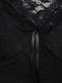 Lace Bowknot Slim Fit Top 100100247610628 30 Affordable Fashion Under $100 Jerry's Apparel 