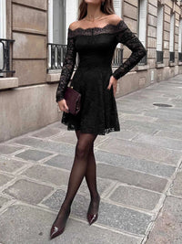 Lace Off Shoulder Mini Dress 100100875196427 49 Affordable Fashion Under $100 Jerry's Apparel 