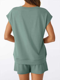 Casual V-Neck T-Shirt and Shorts Set 100100459433935 40 Affordable Fashion Under $100 Jerry's Apparel 