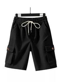Men's Full Size Casual Textured Drawstring Cargo Shorts Plus Size 100400310318870 39 Affordable Fashion Under $100 Jerry's Apparel 