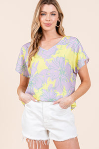 Floral Short Sleeve T-Shirt