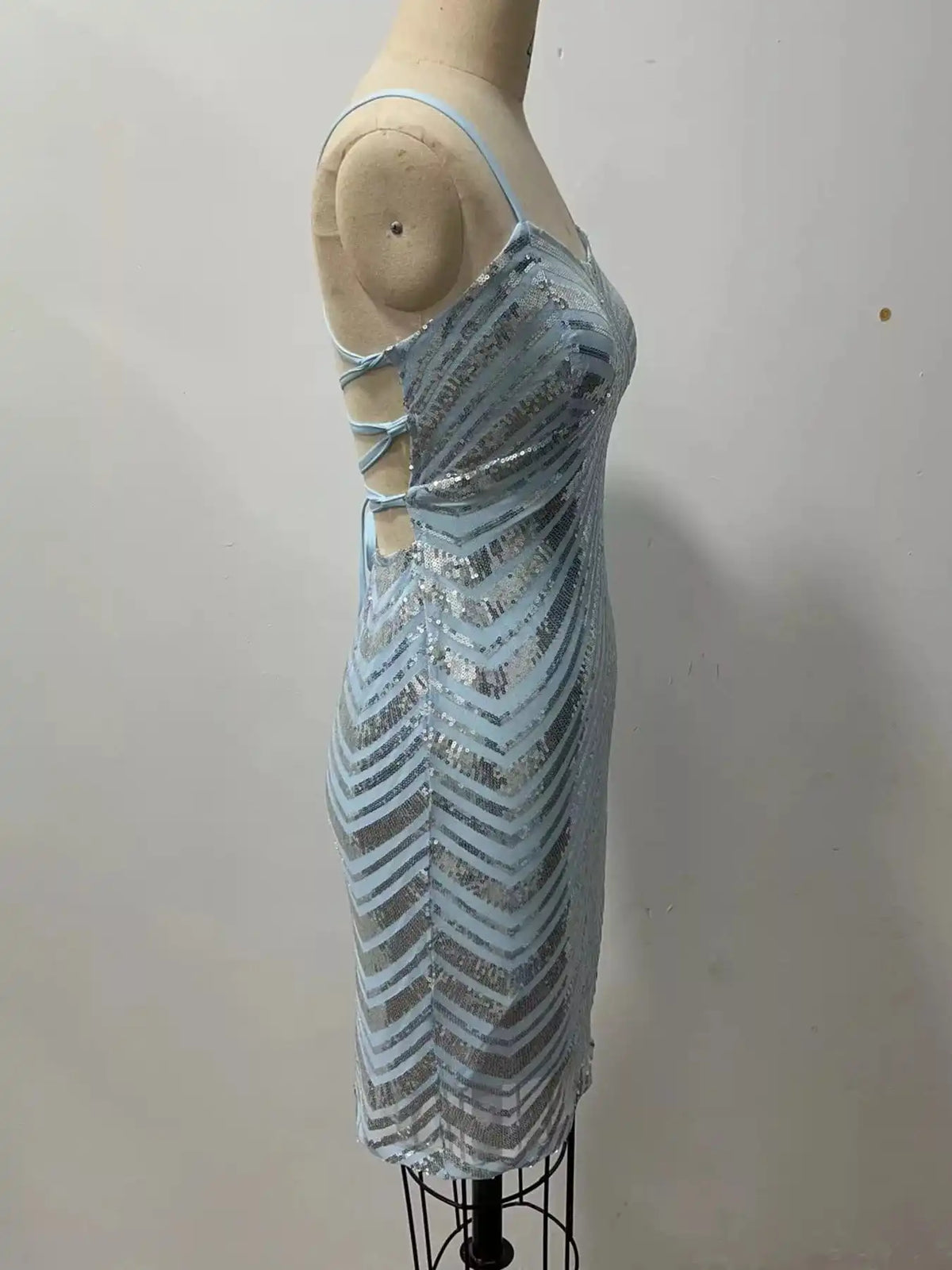 Sequin Embellished Bodycon Mini Dress 101001878720264 54 Affordable Fashion Under $100 Jerry's Apparel 