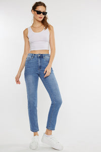 Full Size Cat's Whiskers High Waist Jeans