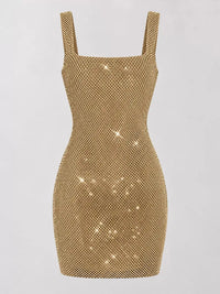 Backless Rhinestone Embellished Bodycon Mini Dress 101001623770086 73 Affordable Fashion Under $100 Jerry's Apparel 