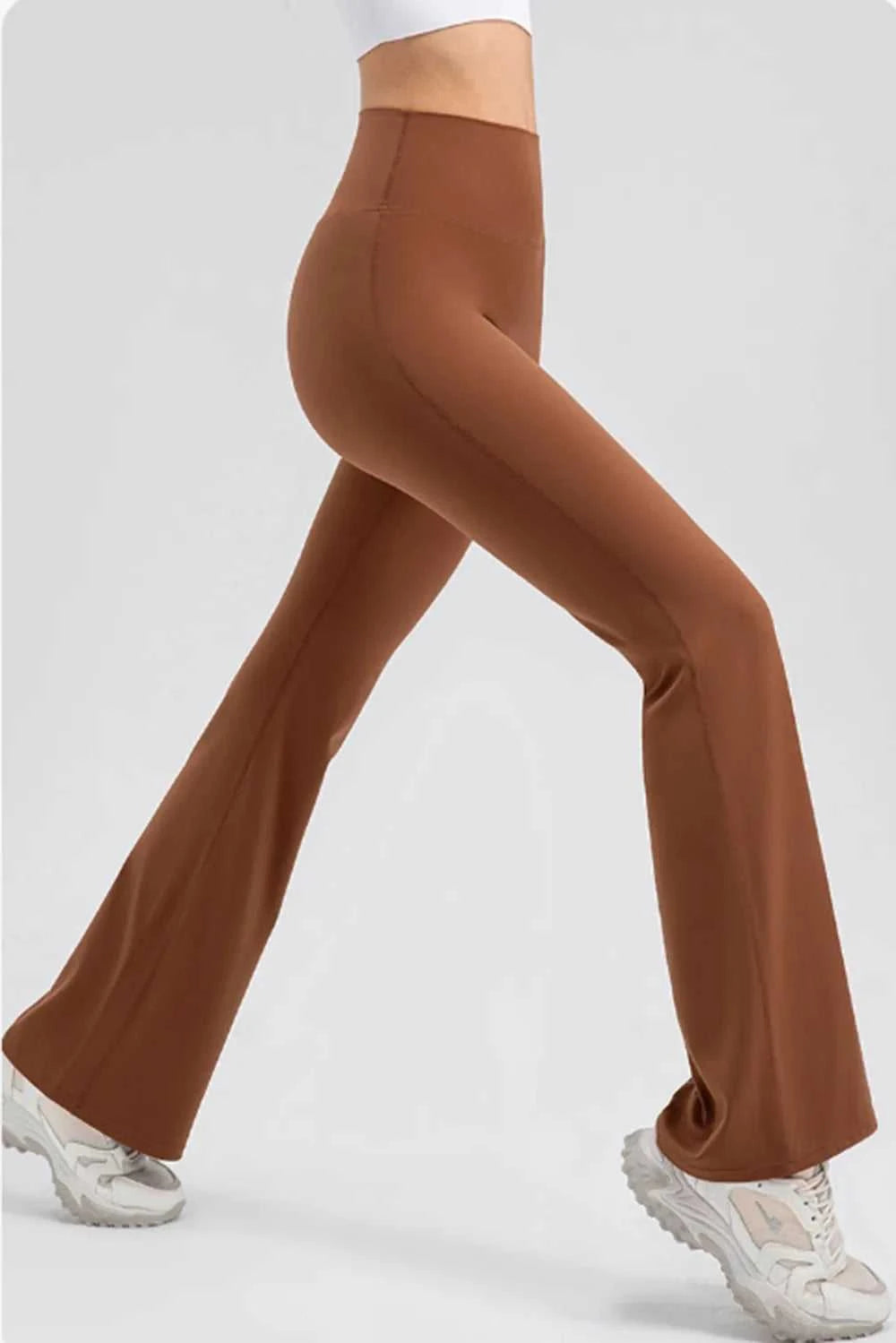 Wide Waistband High Waist Bootcut Active Leggings 100100664331140 39 Affordable Fashion Under $100 Jerry's Apparel 