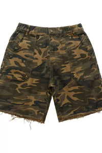 Men's Raw Hem Relaxed Fit Shorts 100400773862709 111 High-waisted Shorts Jerry's Apparel 