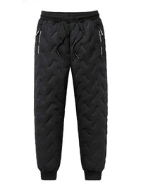 Men's Plus Size Quilted Thermal Joggers 100400638146136 32 Affordable Fashion Under $100 Jerry's Apparel 