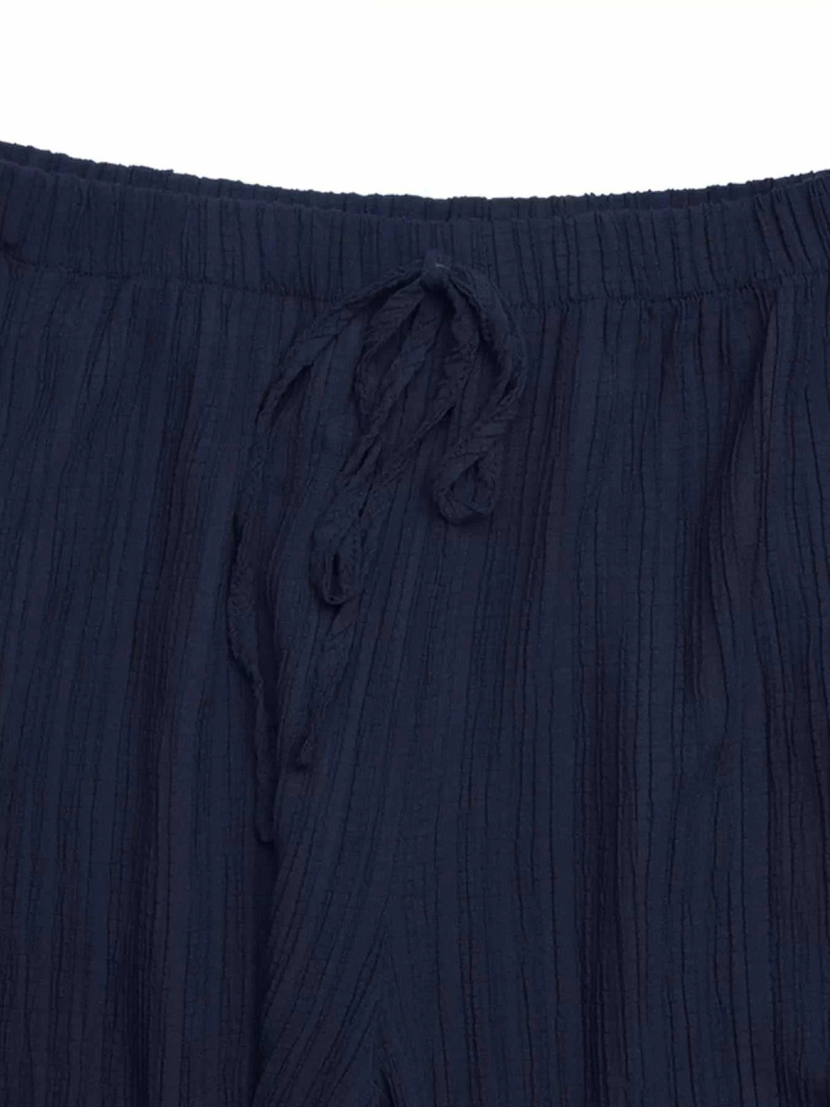 Textured Tube Top & Wide Leg Pants Set 100100753073770 41 Affordable Fashion Under $100 Jerry's Apparel 
