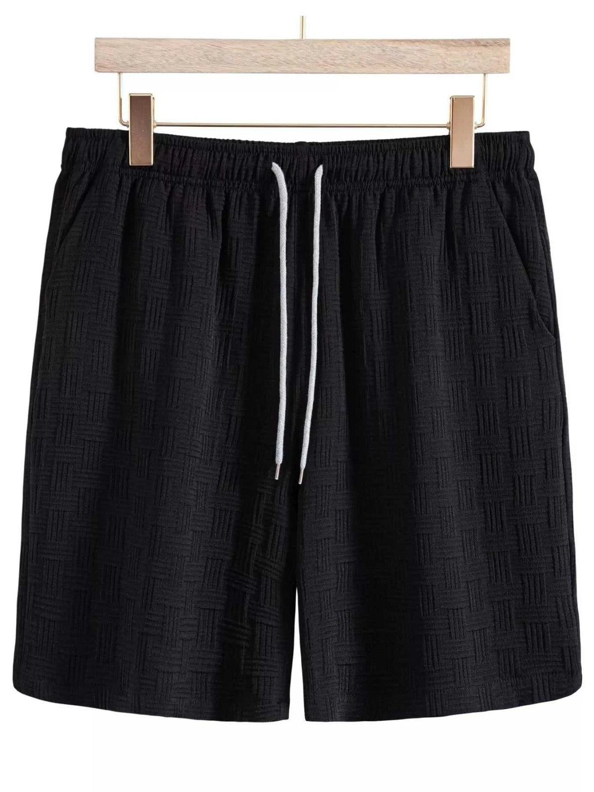 Men's Textured Drawstring Shorts 100400365974517 36 Affordable Fashion Under $100 Jerry's Apparel 
