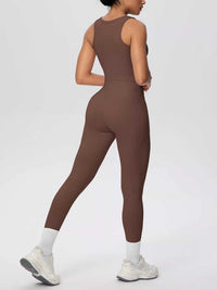 Scoop Neck Tank and High-Waisted Leggings Active Set 101006388543899 85 Affordable Fashion Under $100 Jerry's Apparel 
