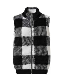 Plus Size Cozy Plaid Fleece Vest Coat 100100327804233 32 Affordable Fashion Under $100 Jerry's Apparel 