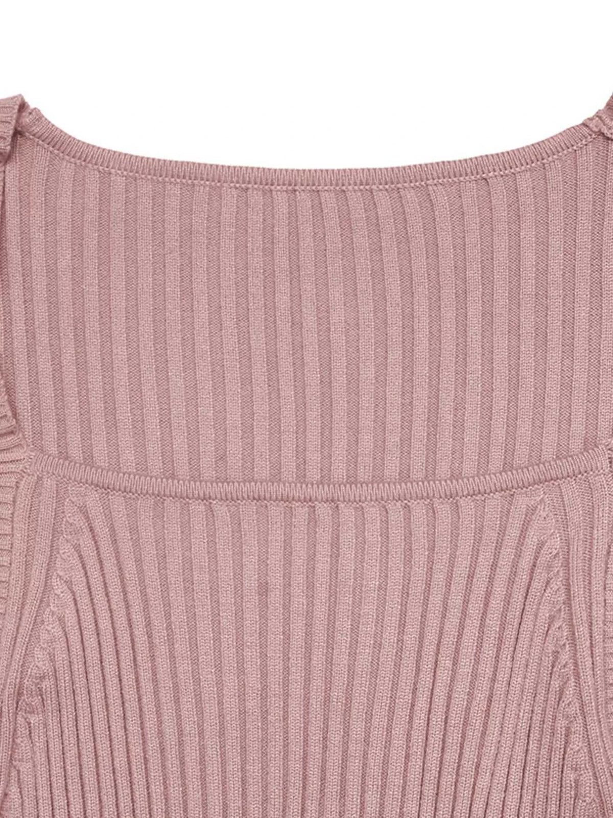 Ribbed Knit Square Neck Bodycon Sweater Dress 100100779474505 62 Affordable Fashion Under $100 Jerry's Apparel 