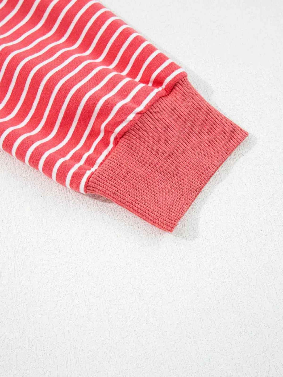 Striped Puff Sleeve Hoodie with Drawstring 100100531994903 47 Affordable Fashion Under $100 Jerry's Apparel 