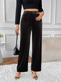 High-Waisted Wide-Leg Pants 100100380349769 39 Affordable Fashion Under $100 Jerry's Apparel 