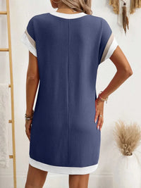 Round Neck Short Sleeve Mini Dress 100100619871757 33 Affordable Fashion Under $100 Jerry's Apparel 