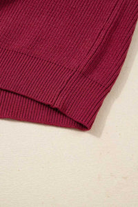 Ribbed Knit Ribbon Knot Backless Drop Shoulder Sweater 100100241929655 56 Affordable Fashion Under $100 Jerry's Apparel 