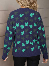 Lucky Clover Crew Neck Sweater 100100261234140 46 Affordable Fashion Under $100 Jerry's Apparel 