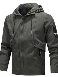 Men's Plus Size Hooded Windproof Casual Jacket 100400968163962 58 Affordable Fashion Under $100 Jerry's Apparel 