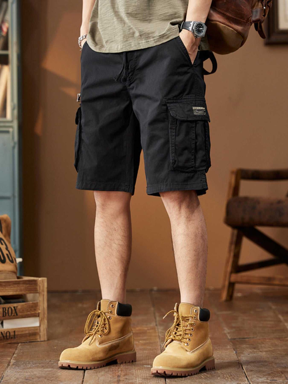 Men's Plus Size Casual Cargo Shorts 100400564780977 33 Affordable Fashion Under $100 Jerry's Apparel 