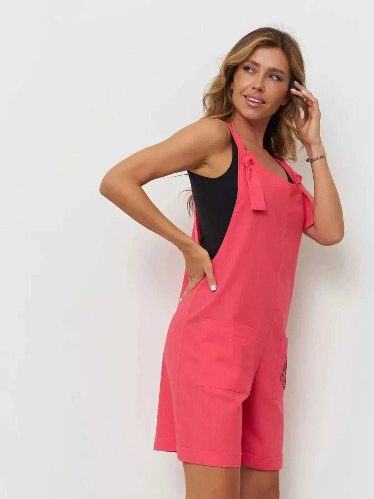 Sleeveless Tie-Strap Romper 100100271886099 28 Affordable Fashion Under $100 Jerry's Apparel 