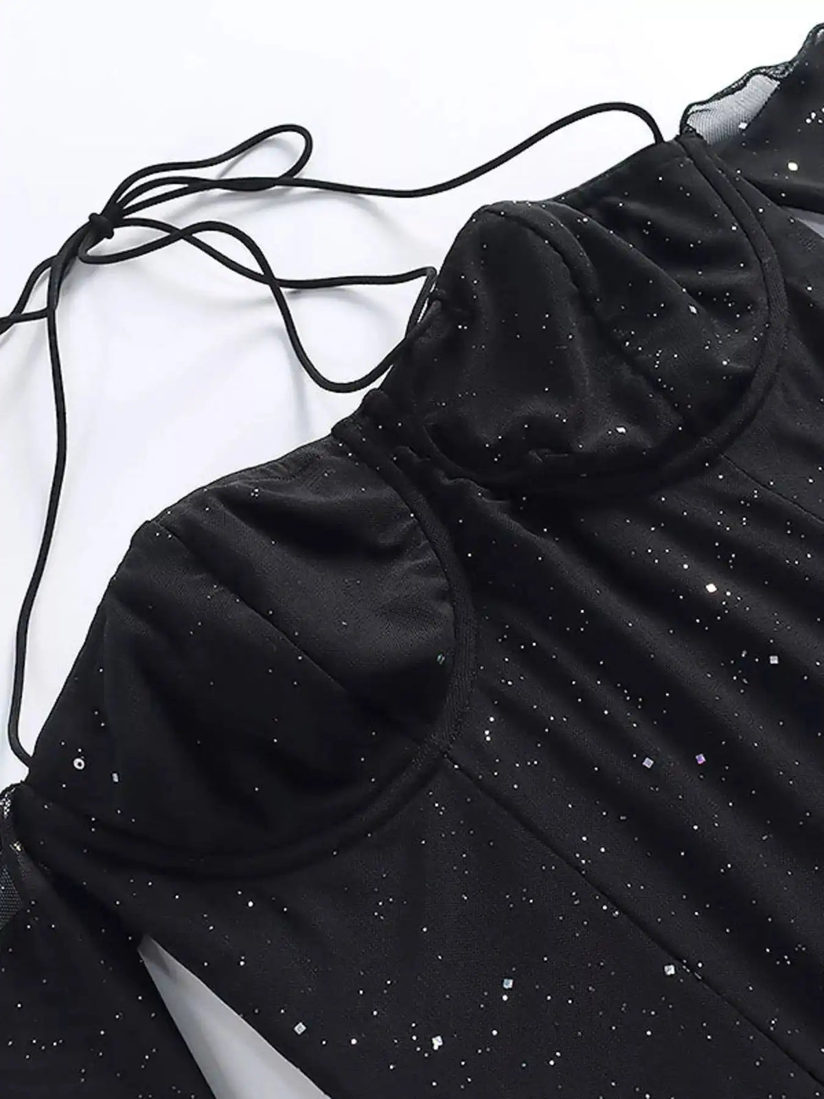 Glitter Mini Dress with Sleeves 100100312869238 64 Gifts for Her Jerry's Apparel 
