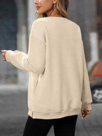 Casual Solid Color Long Sleeve Sweatshirt 100100430421753 39 Affordable Fashion Under $100 Jerry's Apparel 