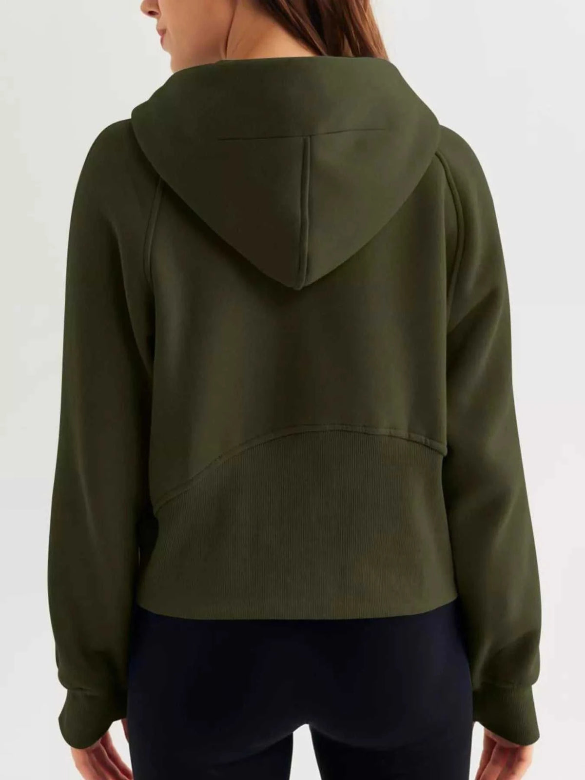 Half Zip Raglan Sleeve Hoodie 100100054152275 53 Affordable Fashion Under $100 Jerry's Apparel 