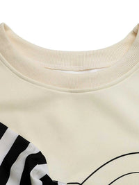 Bow Round Neck Dropped Shoulder Sweatshirt 100100349474048 39 Affordable Fashion Under $100 Jerry's Apparel 